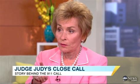 judge judy speaks out about her mini stroke i was talking in slow