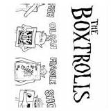 Boxtrolls Pages Coloring Print Color Coloring2print sketch template
