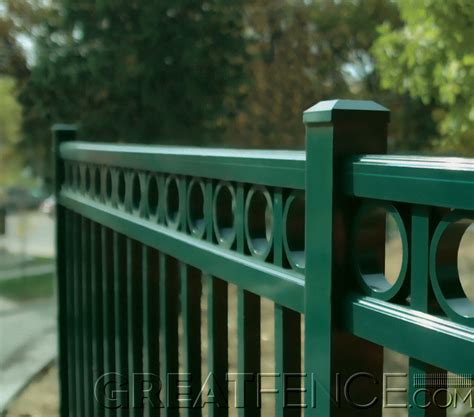 residential aluminum fences greatfencecom