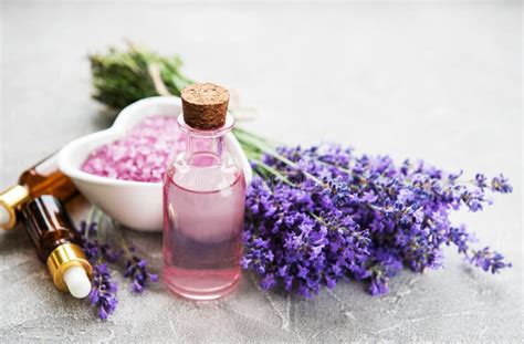 lavender spa concept stock photo image  essential