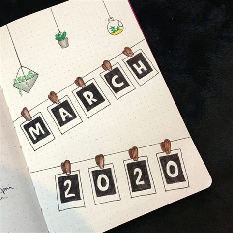 bullet journal cover page ideas  youll love  smart wander