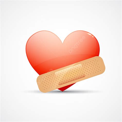 band aid png image red band aid heart red bandaid red heart png