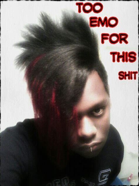 emo hair on black guy charles s s charless680 photo beautylish