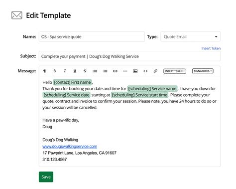 hats email templates feature