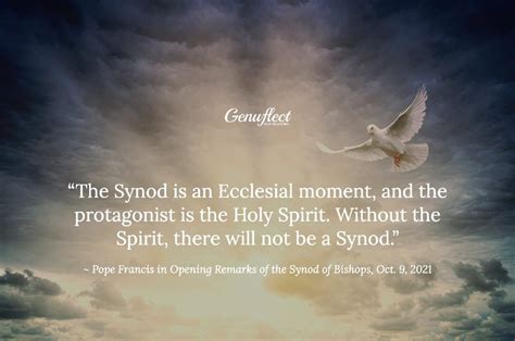 synods   synod  synodality genuflect
