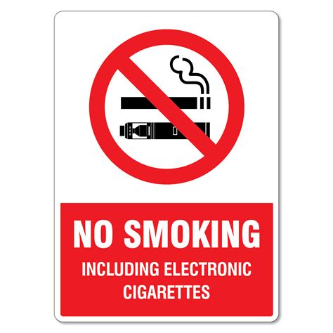 smoking sign cigarettes