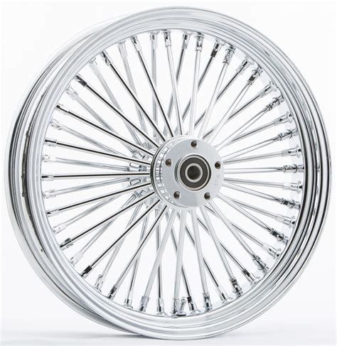 harddrive alum  spoke wheel front    harley flhflt custom wide hub ebay