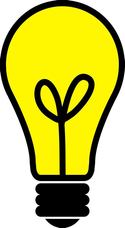clipart   light bulb