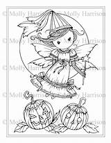 Fairy Coloring Pages Princess Molly Harrison sketch template