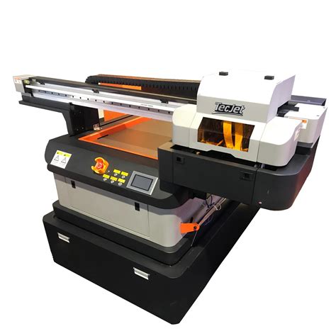 tecjet  uv flatbed printer plastic digital inkjet printing machine china uv led printer