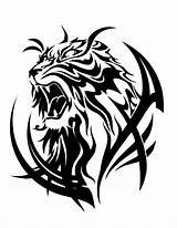 Tiger Tribal Tattoo Head Lion Tattoos Designs Deviantart Orig08 Wolf Claw тату Choose Board sketch template