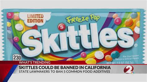 skittles may soon be banned in california youtube