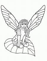 Fairy Hadas Seres Mitologicos Cuentos Mitológicos Querer Pintarcolorear Kostenlos sketch template