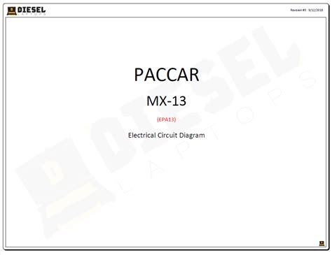 paccar mx  epa electrical circuit diagram
