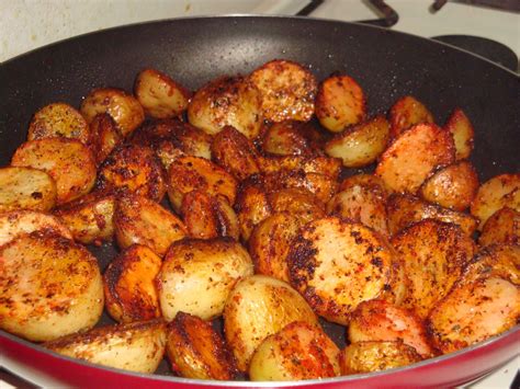 spice contessa pan roasted mini potatoes