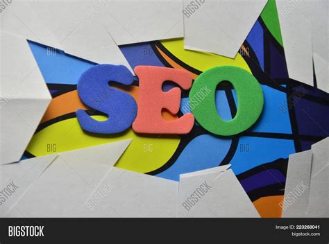 Word Seo On Abstract Image And Photo Free Trial Bigstock
