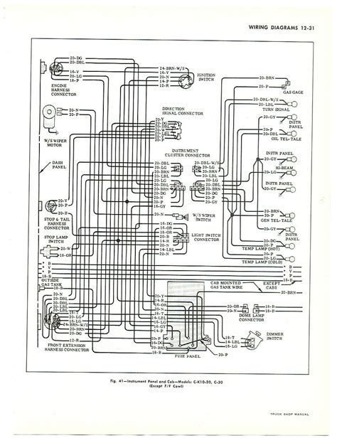chevrolet wiring diagram  chevy wiring diagram   truck  addition