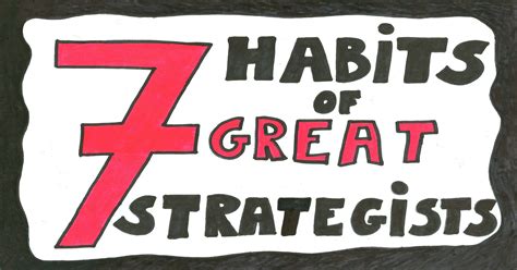 strategist skills  secret habits   great strategist