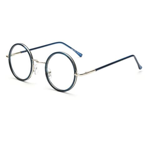 Vintage Small Round Eyeglass Frames Glass Spectacles Retro Uni Optical