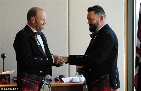 australia s first gay wedding takes place in sydney at british consulate daily mail online