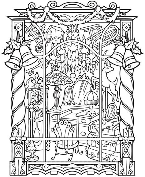 vintage christmas coloring pages lets coloring  world