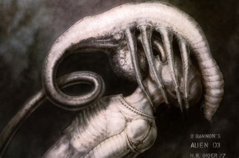 H R Giger S Original Design To Do List For Alien Was