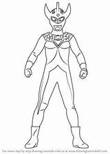 Ultraman Taro Mewarnai Coloring Ultramen Step Geed Ginga Sketsa Drawingtutorials101 Anak Orb Paintingvalley Pulp Belial Contoh Buku Tiga Lukisan Taiga sketch template