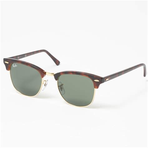 lyst ray ban ray ban clubmaster classic tortoise sunglasses rb3016