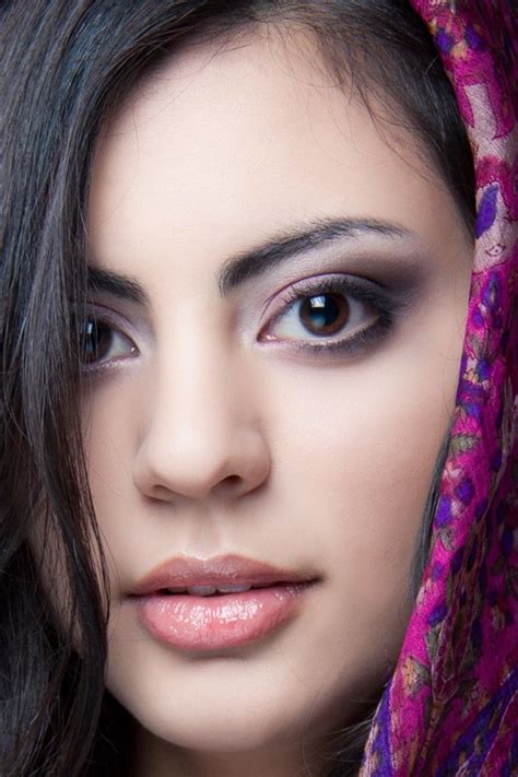 wallpaper beautiful indian girl brown eyes face scarf