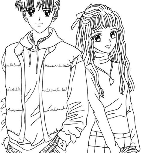 boy  girl coloring pages  getdrawings