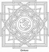 Yantra Mandala Adults sketch template