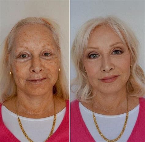 Beautiful Look On An Older Lady She Is 70 I Believe Makeup Tips For