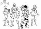 Coloring Pages Fortnite Printable Print Battle Pdf Royale Color Fornite Craft Players Boys sketch template