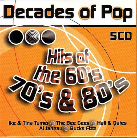 decades of pop hits of the 60 s 70 s and 80 s de various 2005 cd x 5