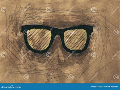 eyeglasses stock illustration illustration  stroke