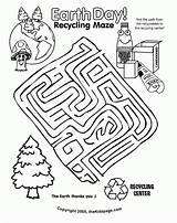 Recycling Pollution Maze Earthquake Mazes Spookley Wiederverwertung Pumpkin Puzzles Preschool Coloringhome sketch template