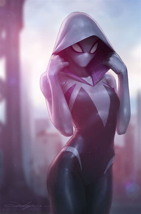 Spider Gwen Spider Girl Gwen Stacy Fantasy Girl