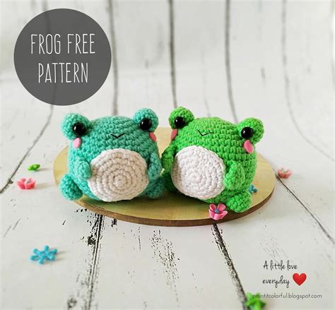 amigurumi frog pattern   love everyday