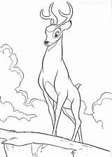 Coloring Pages Bambi Fun Pm Posted sketch template