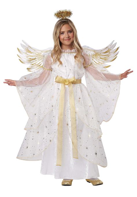 starburst angel kids costume
