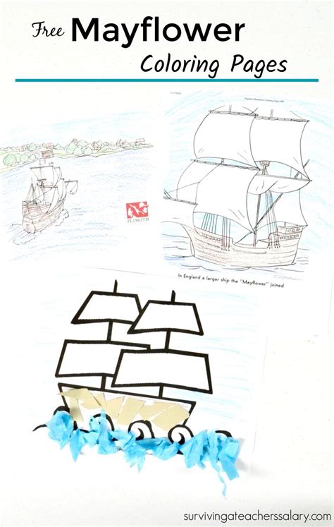 mayflower coloring pages bubakidscom