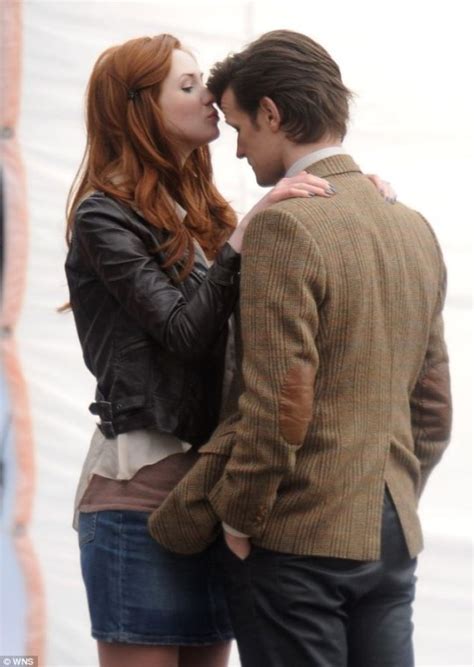 Doctor Who Turns Romantic As Amy Pond Gives The Timelord A Special Kiss