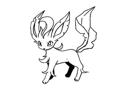 eevee evolutions coloring sheet eevee evolution  coloring pages