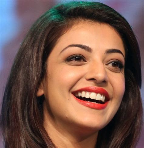 indian actress kajal aggarwal smiling face close up stills beautiful