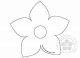 Petal Clipground Flowerstemplates sketch template