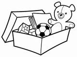 Toy Box Drawing Clipart Clipartmag sketch template