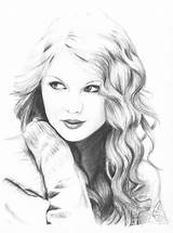 Coloring Swift Taylor Pages Printables Easy Popular sketch template