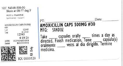 Amoxicillin Fda Prescribing Information Side Effects And Uses