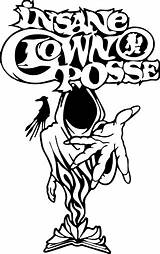 Clown Coloring Insane Posse Pages Drawing Later Cry Now Logo Drawings Laugh Icp Hatchet Man Reaper Choose Unique Tattoo Outline sketch template