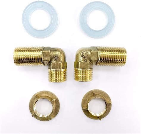 installation kit  wall mount faucet backsplash mounted faucets connector set  stainless